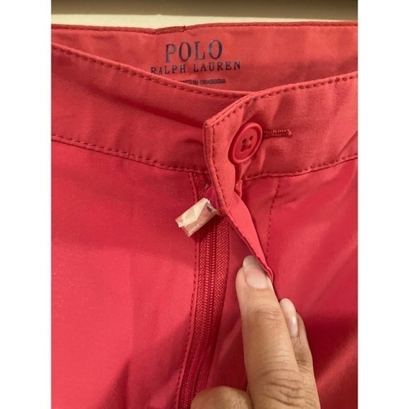 Polo Ralph Lauren Shorts Pink Performance Golf Size 38 NEW Stretch - Picture 3 of 9